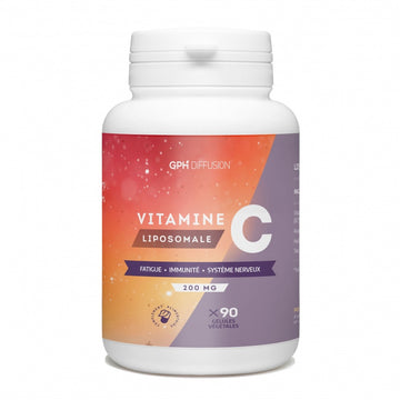 Gph Diffusion Vitamine C – Liposomale – 675mg – 90 Gélules Végétales