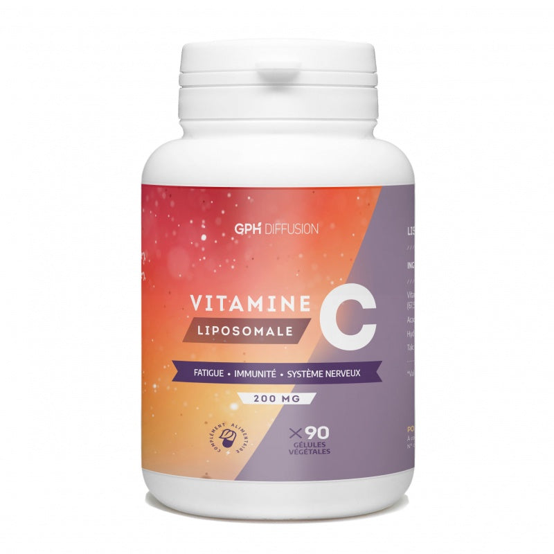 Gph Diffusion Vitamine C – Liposomale – 675mg – 90 Gélules Végétales