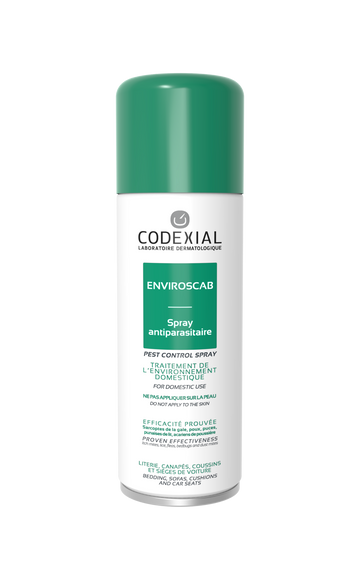 CODEXIAL ENVIROSCAB AEROSOL ANTIPARASITAIRE 200 ML