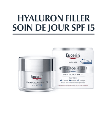 Eucerin hyaluron-filler soin de jour 50ml