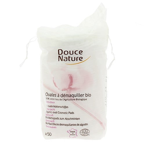 Douce Nature Ovales à Démaquiller 50 Unités